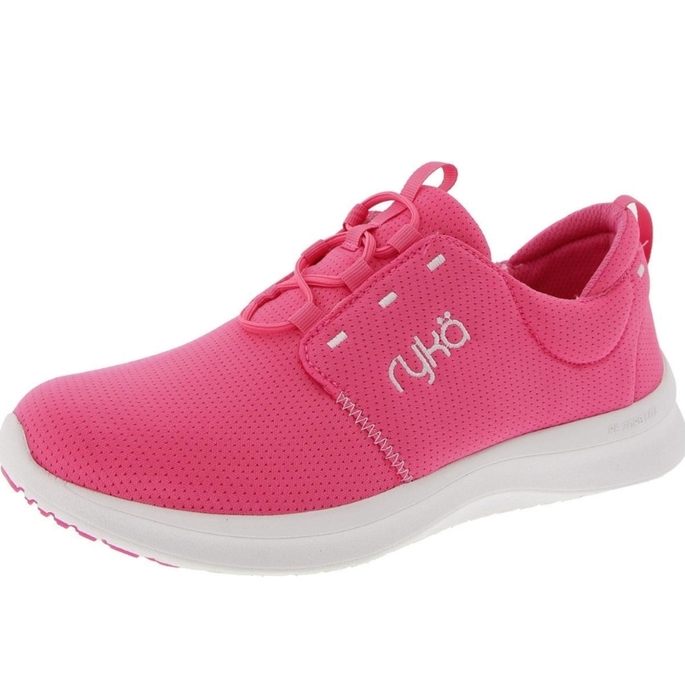 Ryka Fuchsia/Bright Pink Renew Slip-On Athletic Walking Shoe 9.5M